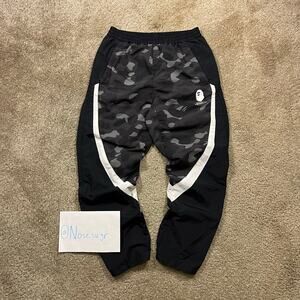 Authentic Bape 2000’s Baggy Camo Track Pants M